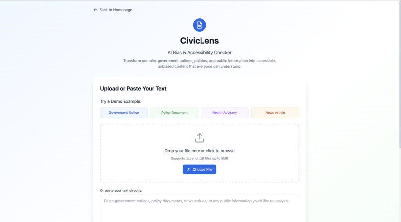 CivicLens AI – screenshot 4