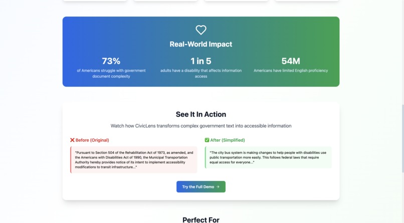 CivicLens AI – screenshot 5