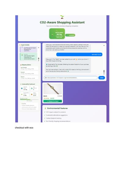 CO2‑Aware Shopping Assistant – screenshot 5