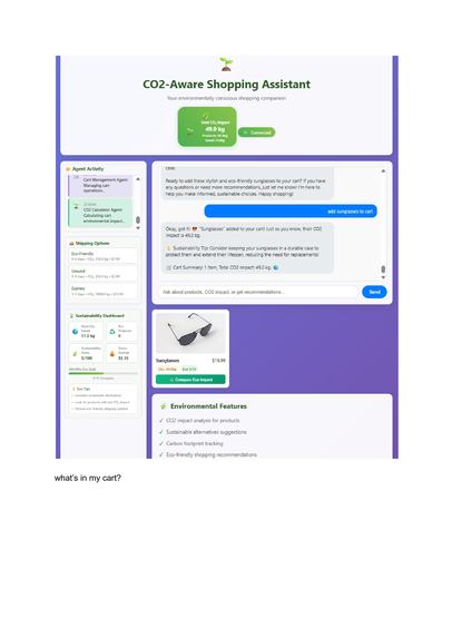 CO2‑Aware Shopping Assistant – screenshot 8