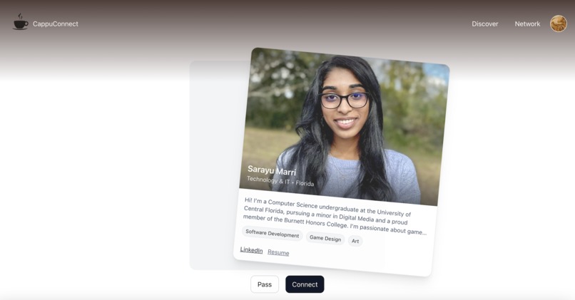 CappuConnect – screenshot 2
