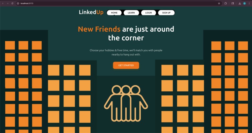 LinkedUp – screenshot 1