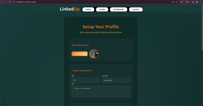 LinkedUp – screenshot 3