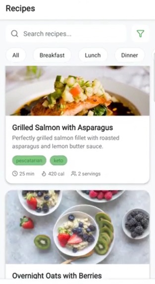 Manju Meals - AI-Powered Dietary & Meal Management – screenshot 10