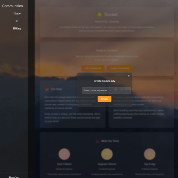 Sunset – screenshot 1