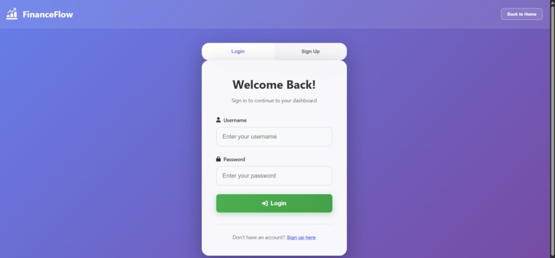 FinanceFlow – screenshot 3