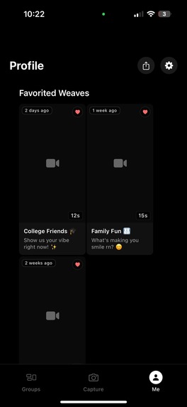 Weave – screenshot 2