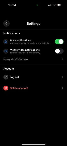 Weave – screenshot 3