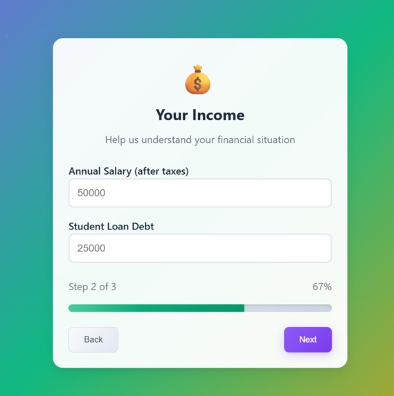 GradFinance – screenshot 6
