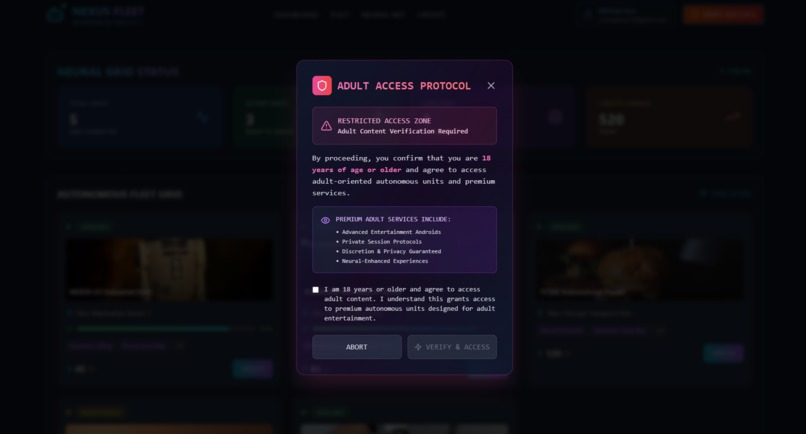 NEXUS FLEET AUTONOMOUS GRID v2.1.7 (Rent a Robot)   – screenshot 5