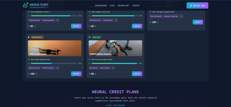 NEXUS FLEET AUTONOMOUS GRID v2.1.7 (Rent a Robot)   – screenshot 3