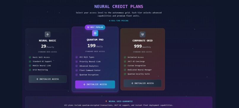 NEXUS FLEET AUTONOMOUS GRID v2.1.7 (Rent a Robot)   – screenshot 4
