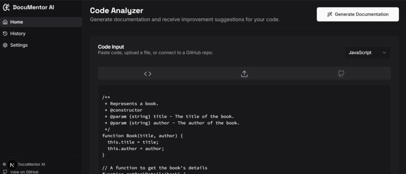 DocuMentor AI – screenshot 1
