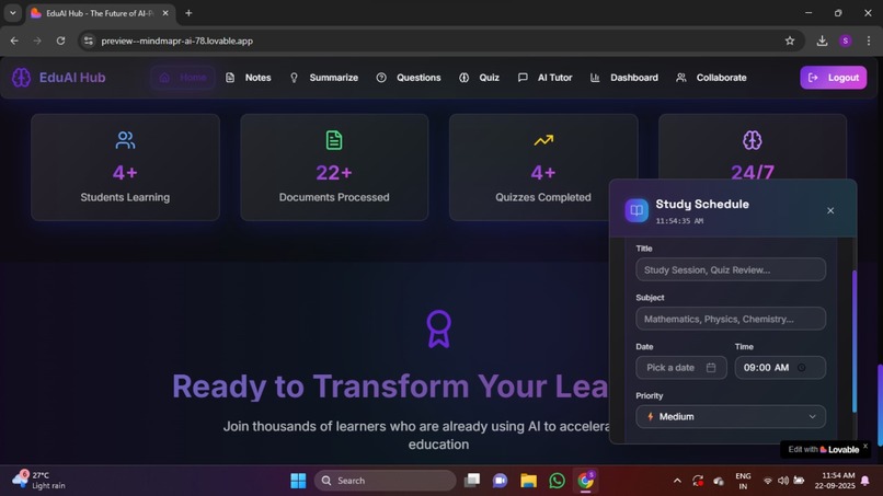 EduAIhub – screenshot 3