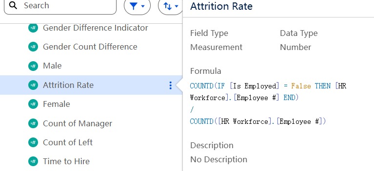 HR Workforce Dashboard – screenshot 2