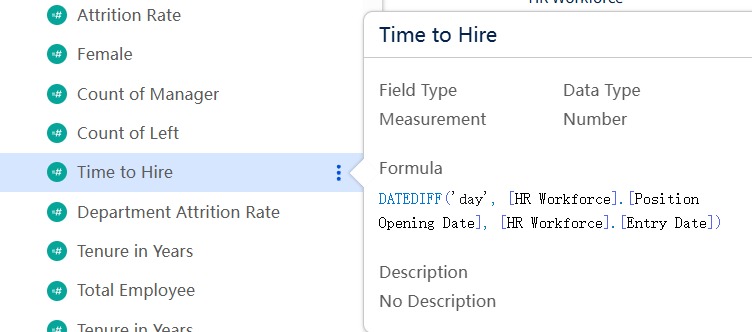HR Workforce Dashboard – screenshot 4