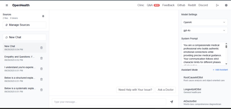 Open-Health-Main – screenshot 1