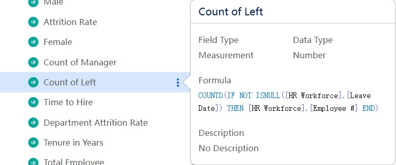 HR Workforce Dashboard – screenshot 5
