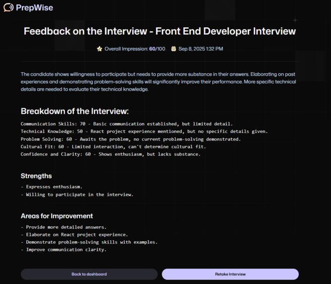 PrepWise – screenshot 6