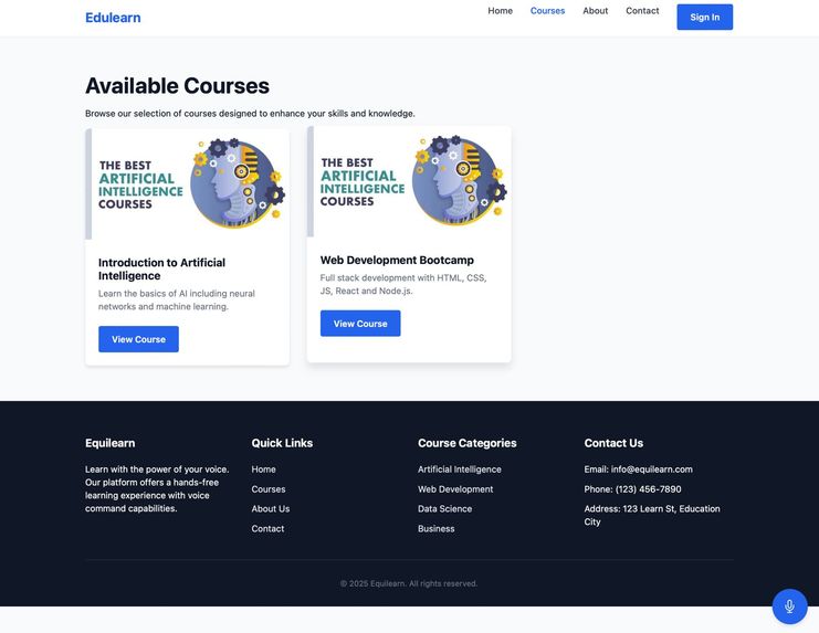 Edulearn – screenshot 3