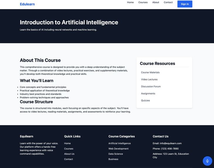 Edulearn – screenshot 4