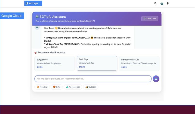 BOTiqAI – screenshot 1