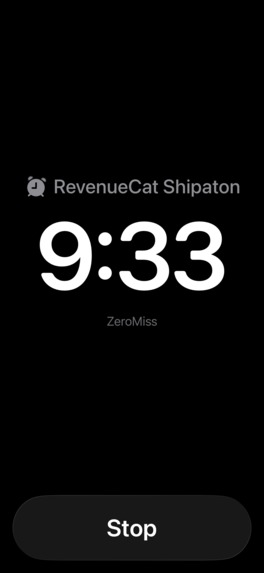 ZeroMiss: Smart alarm clock – screenshot 1