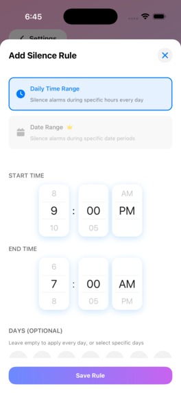 ZeroMiss: Smart alarm clock – screenshot 3