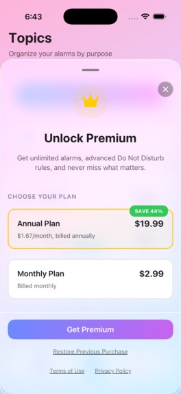 ZeroMiss: Smart alarm clock – screenshot 5