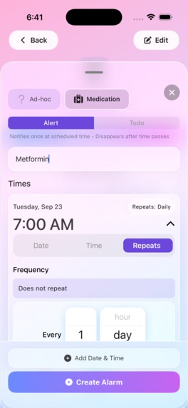 ZeroMiss: Smart alarm clock – screenshot 6