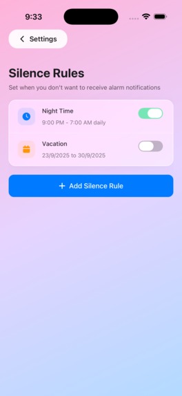 ZeroMiss: Smart alarm clock – screenshot 16