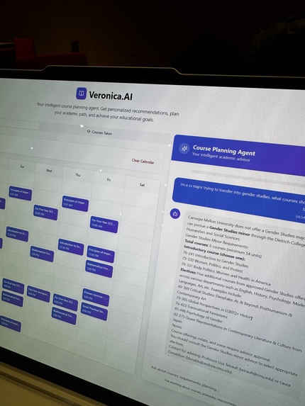 Veronica.AI - agentic course advisor – screenshot 2