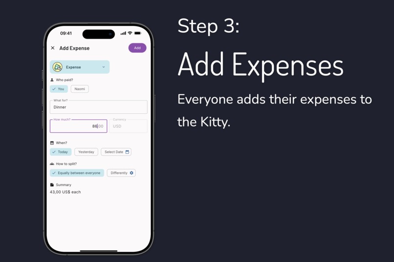 Kittysplit – screenshot 5