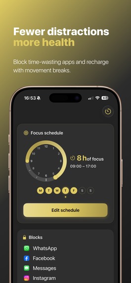 MoveGate – Focus & Health – screenshot 3