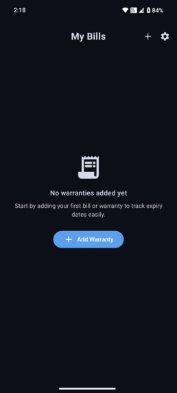 BillBox – screenshot 1