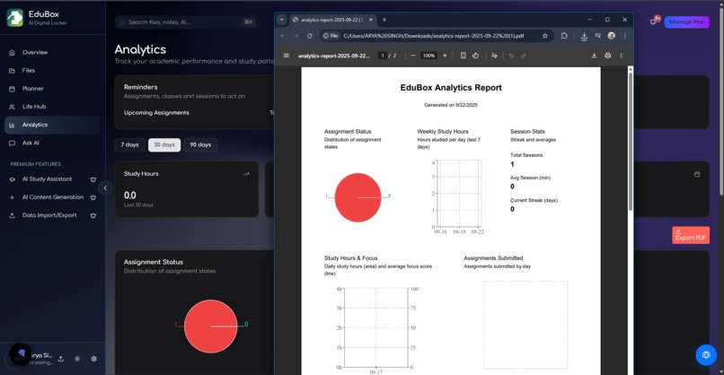 EduBox - AI Student Hub – screenshot 5