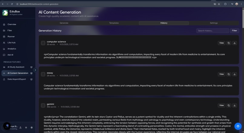EduBox - AI Student Hub – screenshot 7