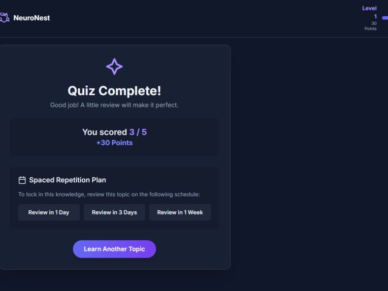 NeuroNest – screenshot 2