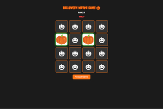 Halloween Match Game
