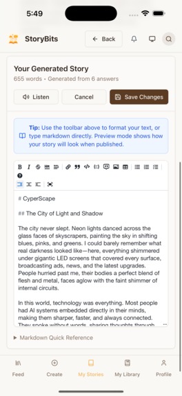StoryBits AI: Create Any Story – screenshot 6