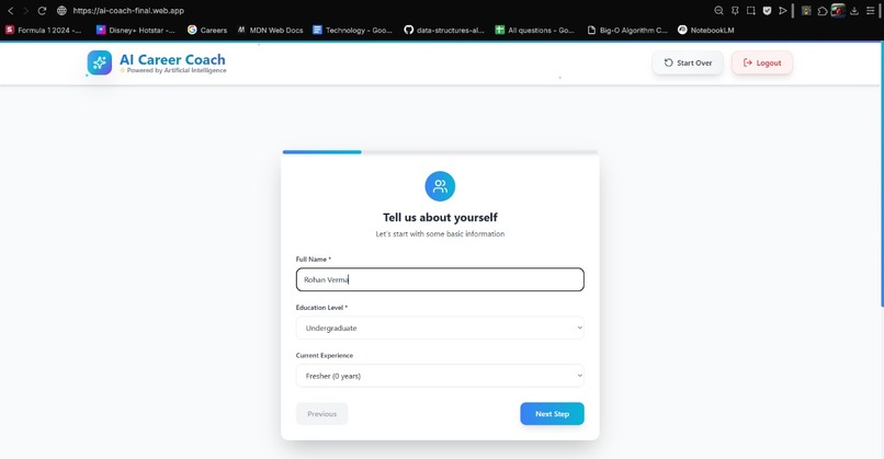 AI Career Coach – screenshot 2