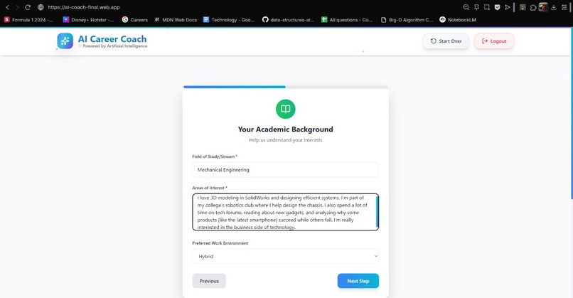 AI Career Coach – screenshot 3