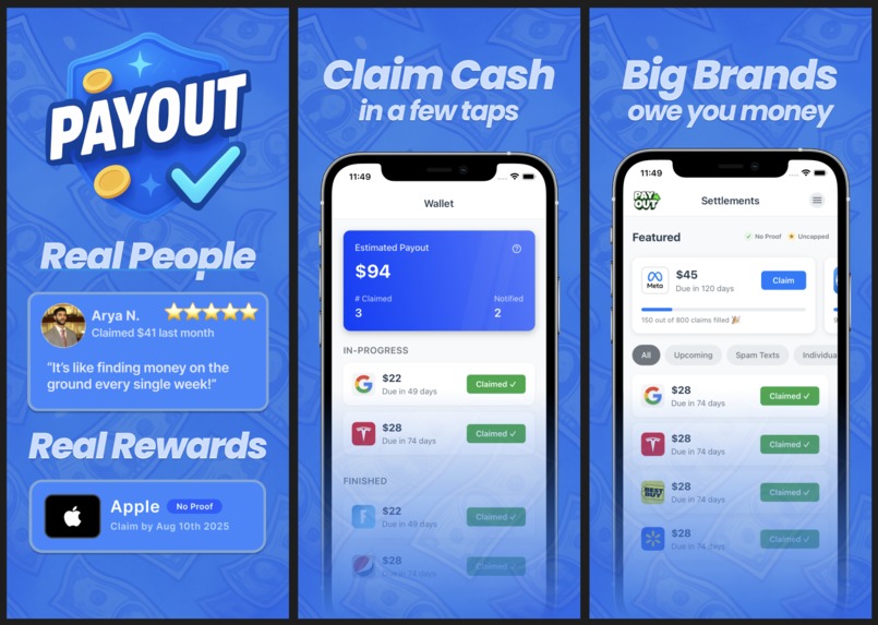 Payout – screenshot 3
