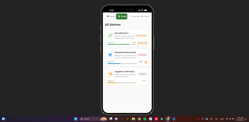 Chem-Quest – screenshot 4