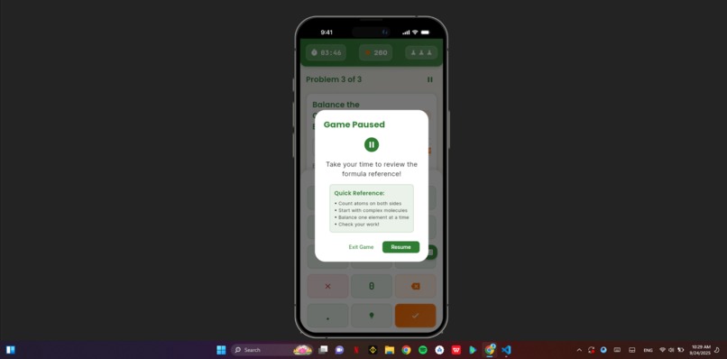 Chem-Quest – screenshot 9