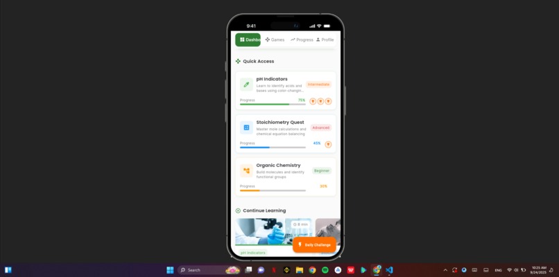 Chem-Quest – screenshot 3