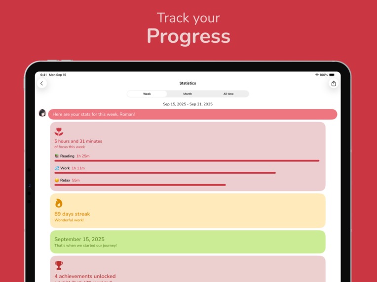 Miyu: Your Focus Buddy – screenshot 1