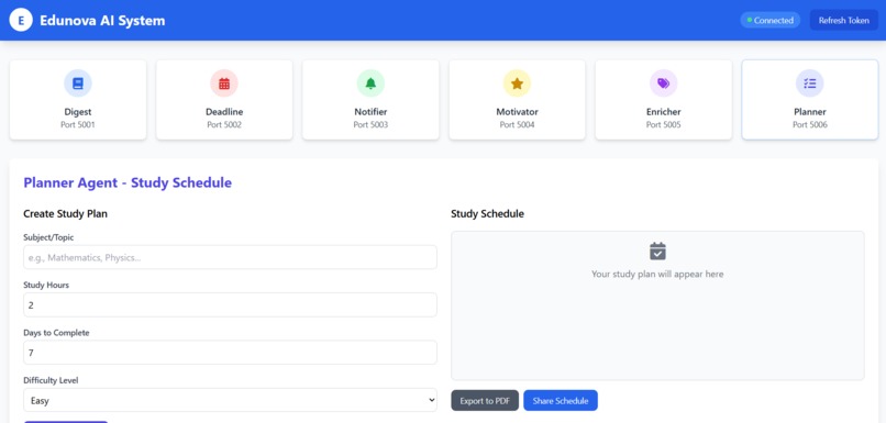 EduNova – AI-Powered Smart Assistant – screenshot 4
