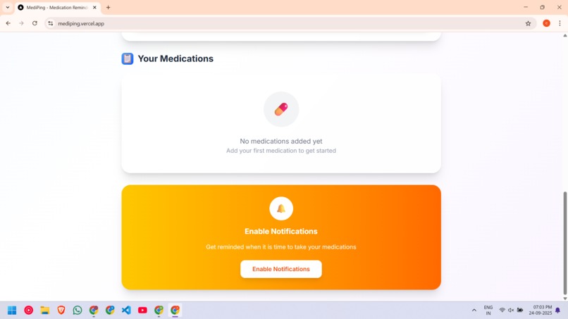 MediPing – screenshot 3