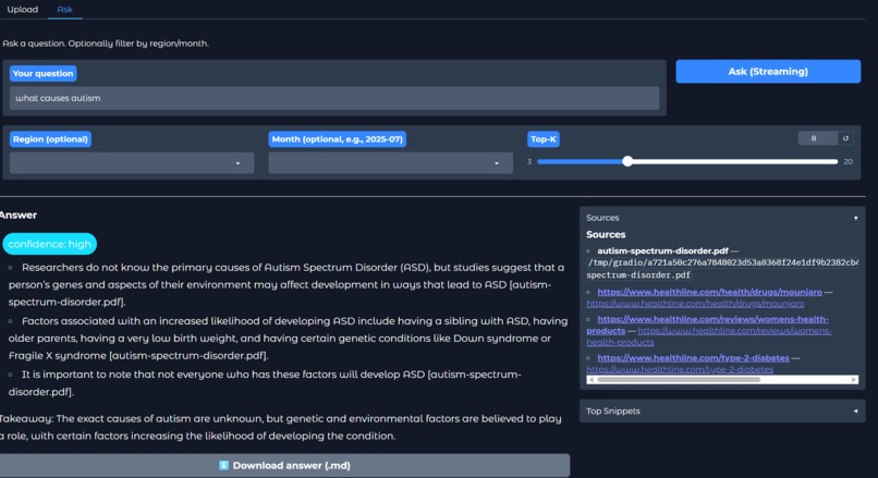 HealthLens – screenshot 4